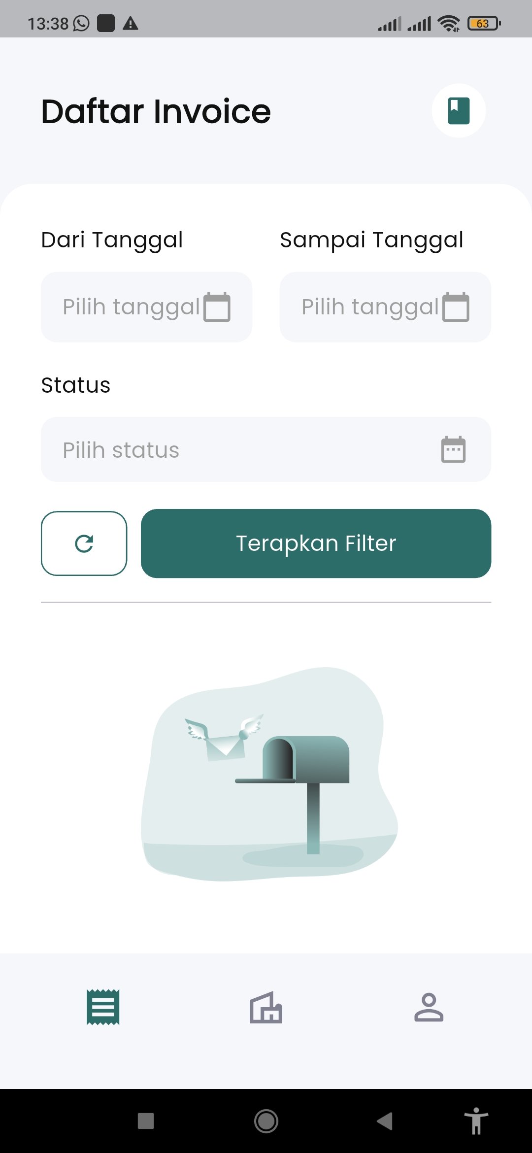 Web Pembukuan dan Remainder Kontrakan