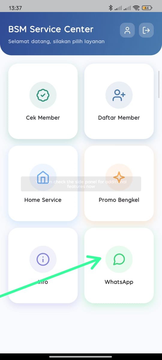 Aplikasi BSM clinik center (untuk member)